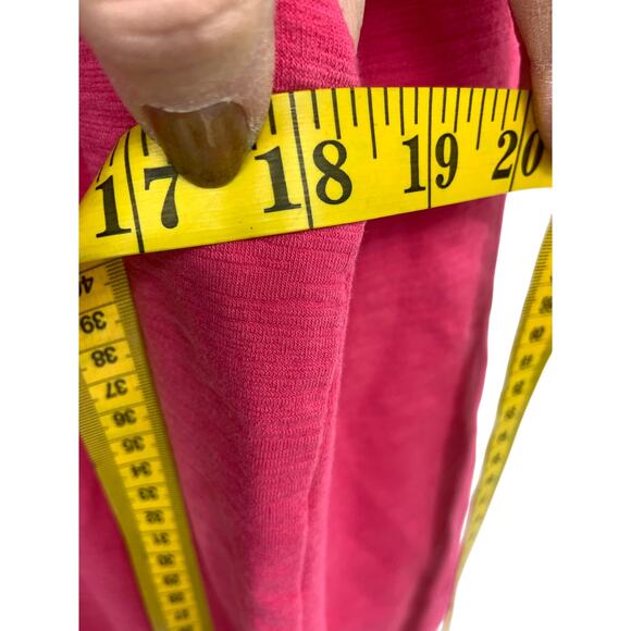 T by Talbots Womens Full Zip Roundneck Bubble Gum Pink Sweatshirt Size S - Picture 5 of 6